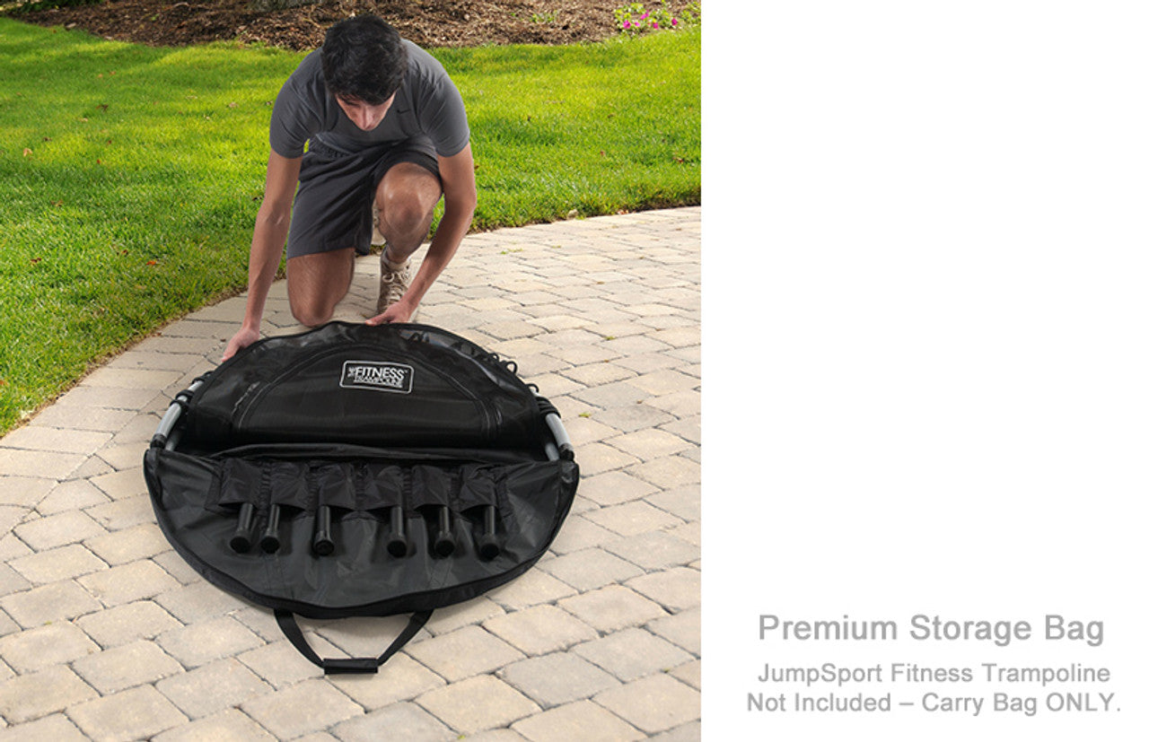 STORAGE & CARRY BAG FOR HALF-FOLD FITNESS TRAMPOLINES, PREMIUM | 44"