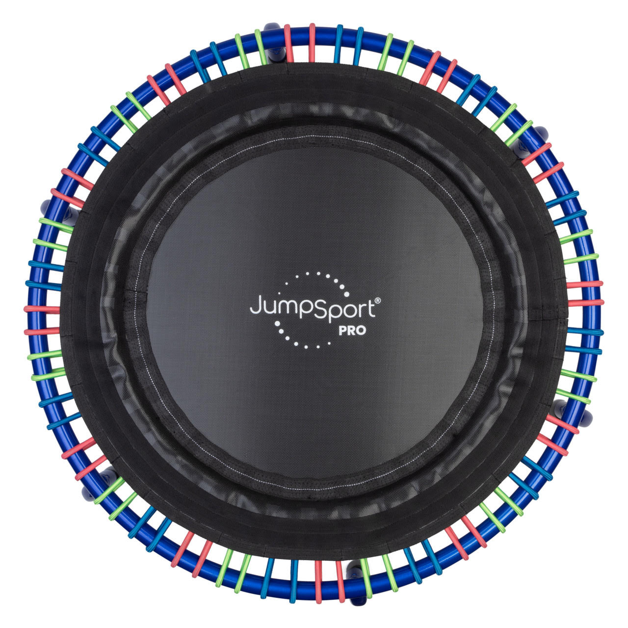 JumpSport 350 PRO Fitness Trampoline Electric Blue