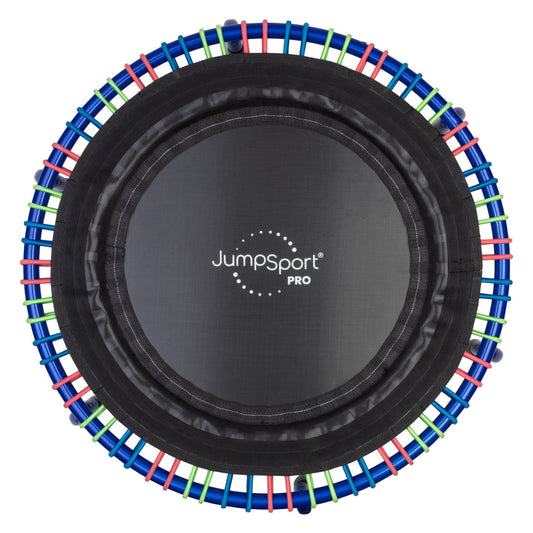 JumpSport 350 PRO Fitness Trampoline Electric Blue