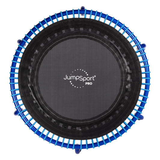 JumpSport 350 PRO Fitness Trampoline True Colors Blue